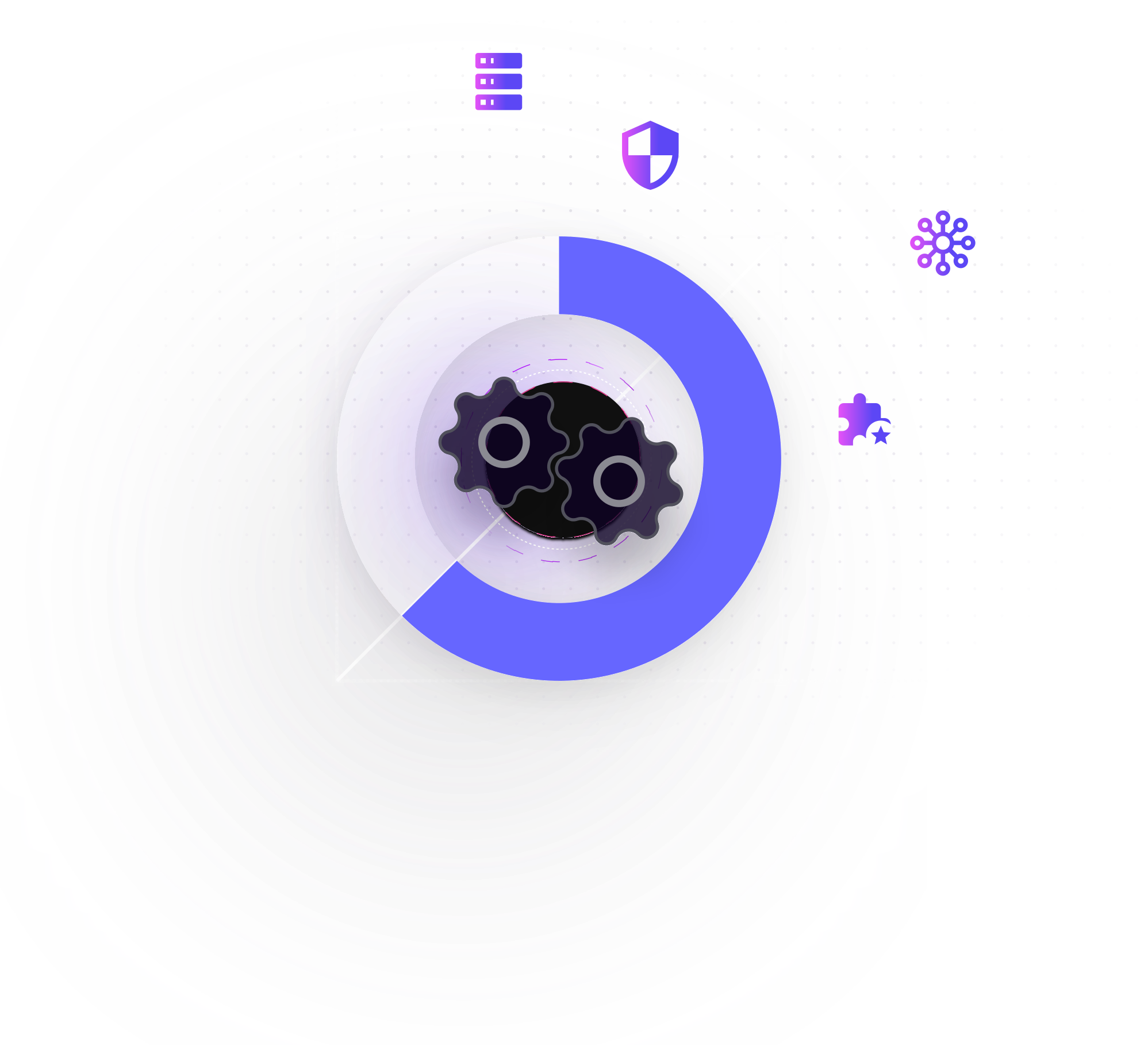 A dashboard with success or fail task events